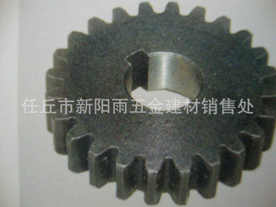 【批發生產 收割機齒輪 規格齊全 高精度齒輪】價格,廠家,圖片,齒輪,任丘市新陽雨五金建材銷售處-